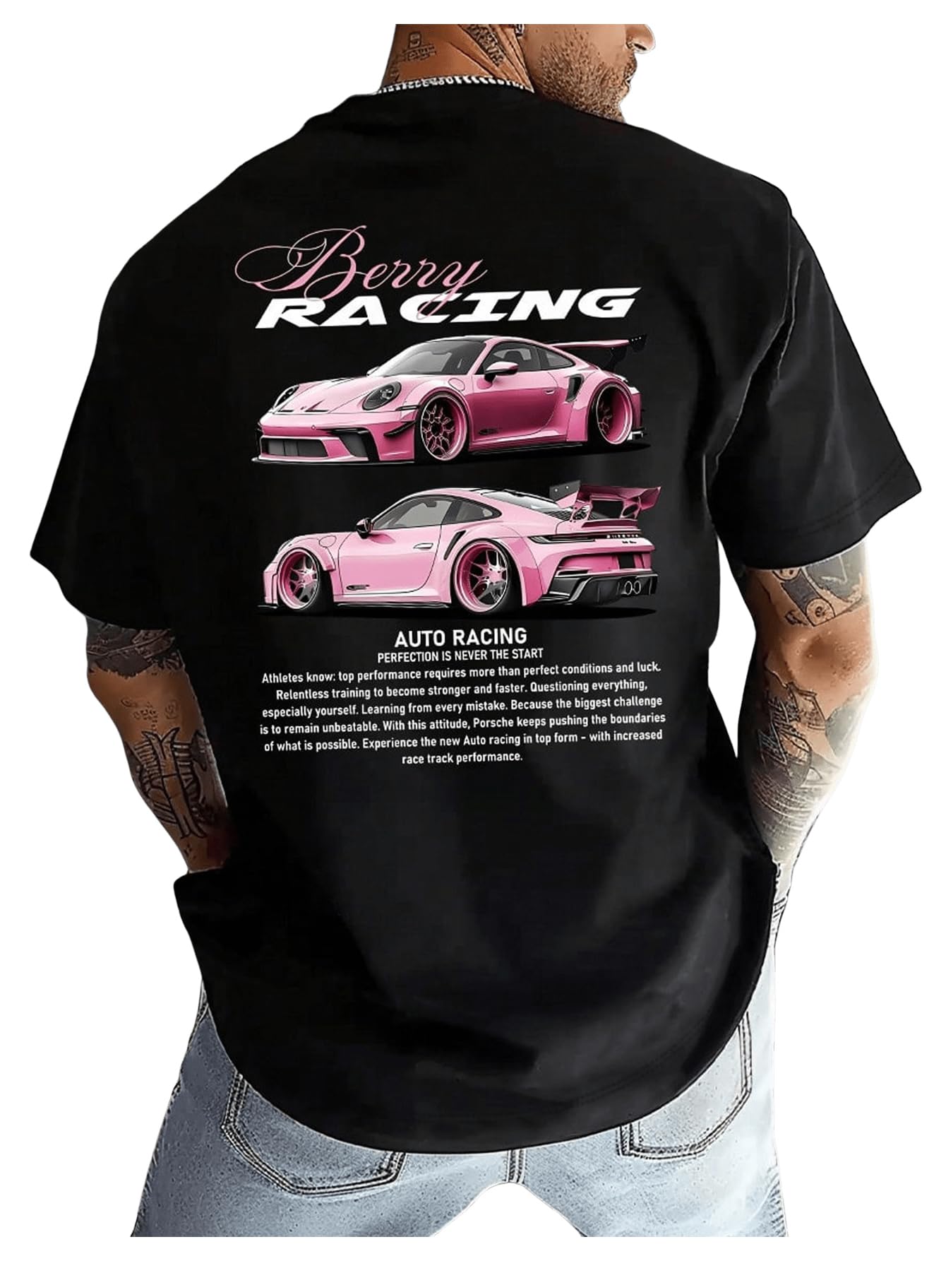 RoseSeek Men's Graphic Vintage Tees