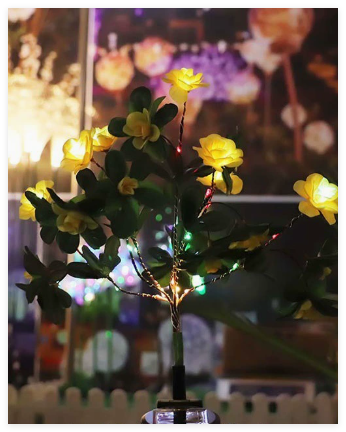BlossomGlow Azalea LED Yard Lights