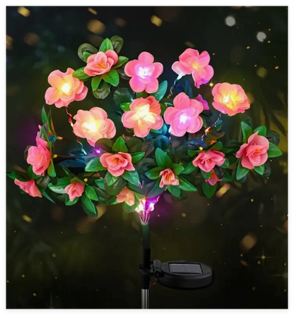 BlossomGlow Azalea LED Yard Lights