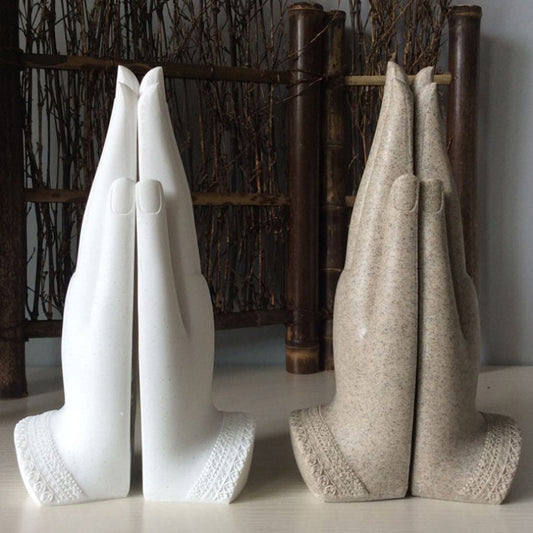 Serene Buddha Hand Sculpture