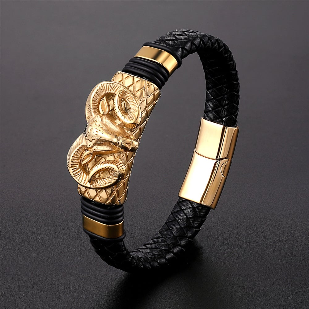 Men's Stellar Braided Steel Bracelet