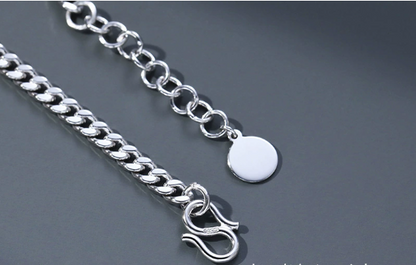 Men's Vintage Thai Silver Fashion Bracelet