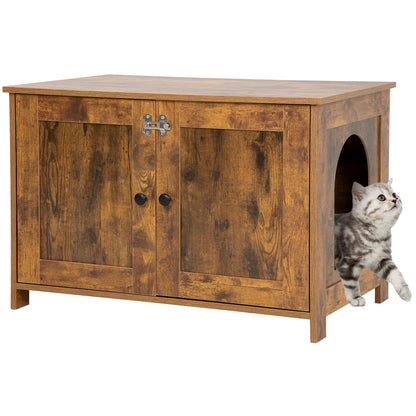 BestPet Cat Litter Enclosure & Storage Unit