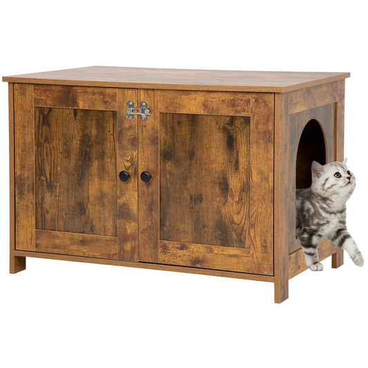 BestPet Cat Litter Enclosure & Storage Unit