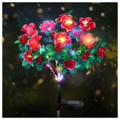 BlossomGlow Azalea LED Yard Lights