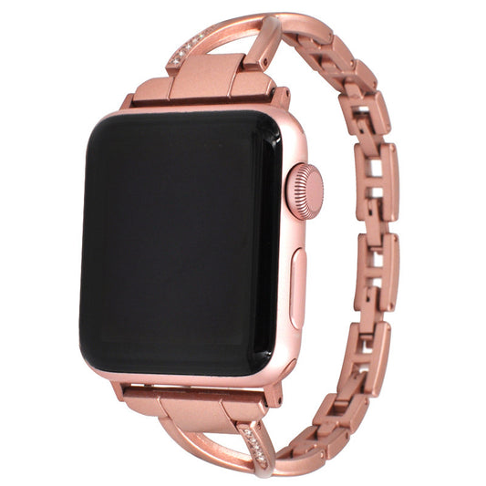 Apple Watch X-Style Steel Diamond Band