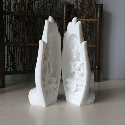 Serene Buddha Hand Sculpture