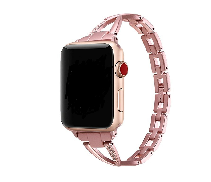 Apple Watch X-Style Steel Diamond Band