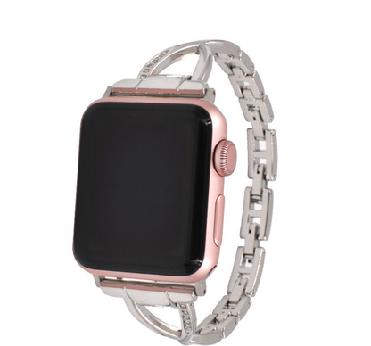 Apple Watch X-Style Steel Diamond Band