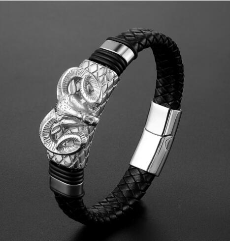 Men's Stellar Braided Steel Bracelet