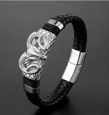 Men's Stellar Braided Steel Bracelet